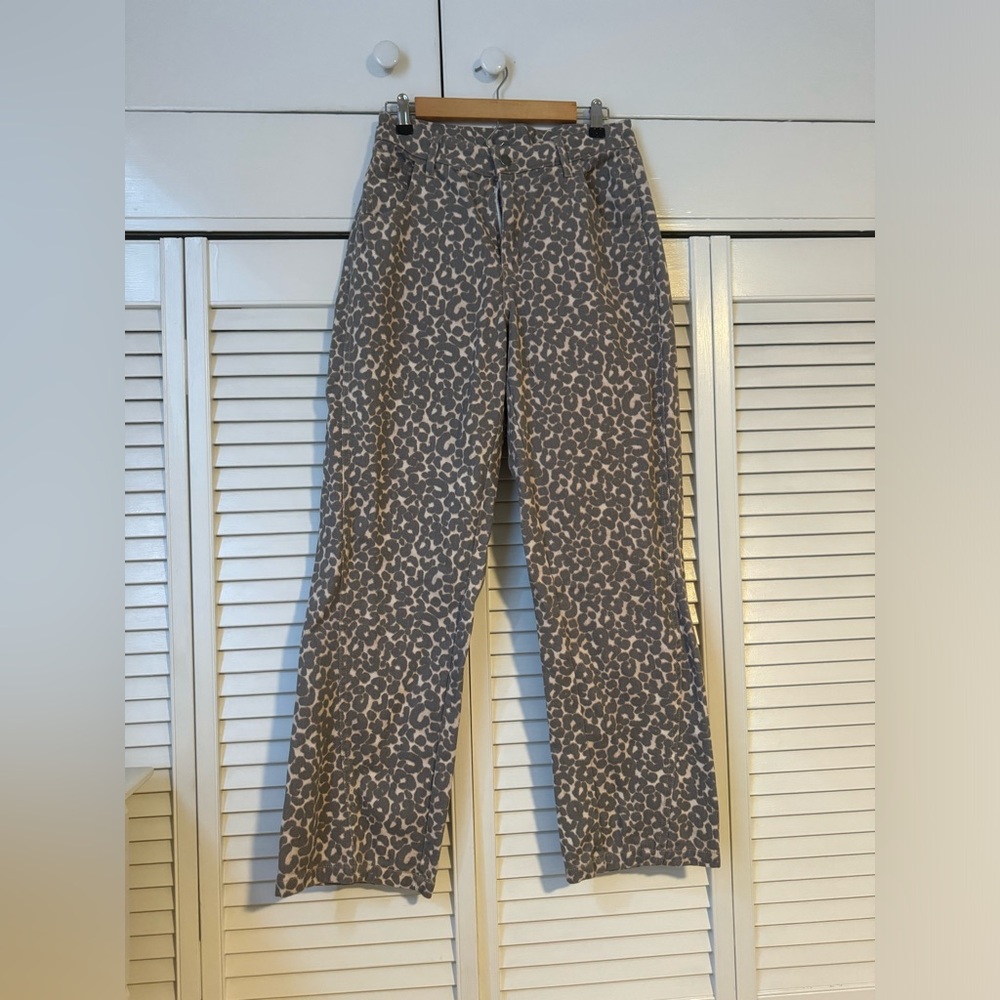 Wild fable target leopard print denim